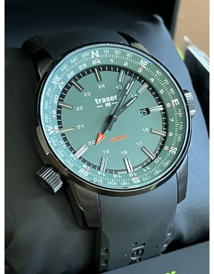 Traser P68 Pathfinder GMT Green 109744