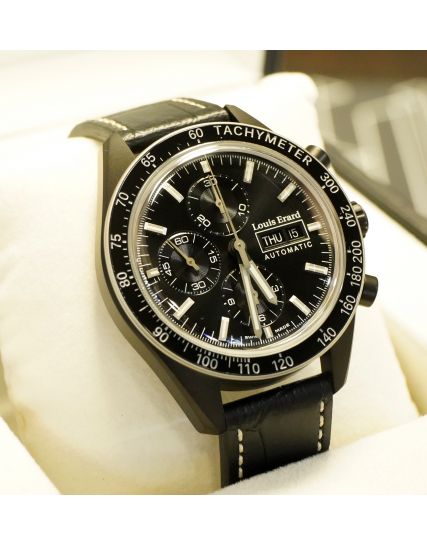 Louis Erard Sportive Chronograph Black 78109NA22.BDCN152